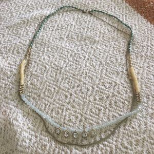 Anthropologie double strand necklace